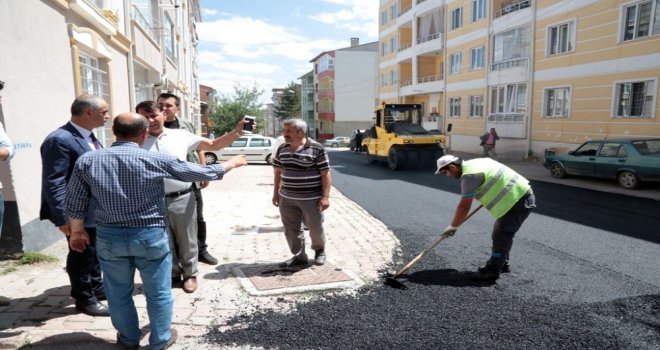 Fatih Mahallesinin Sokakları Yenileniyor