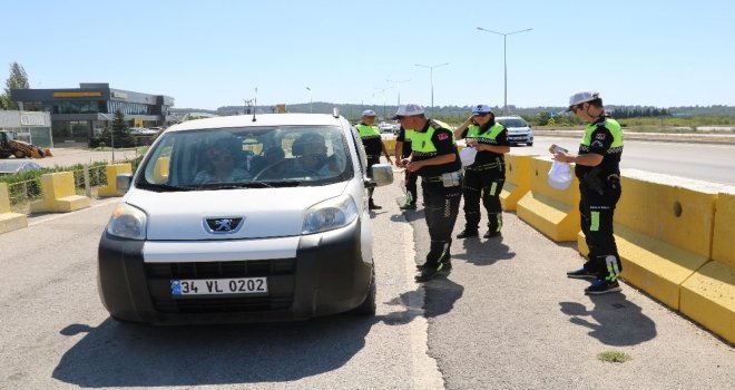 Çanakkalede, Kırmızı Düdük Uygulaması Yapıldı