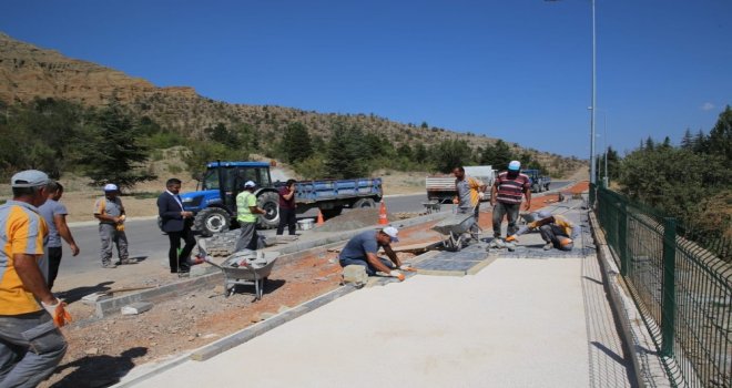 Bisiklet, Yürüyüş Ve Araç Yolu Projesinde Sona Yaklaşıldı