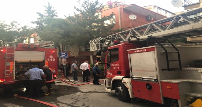 Başkentte Yangın Ve Patlama Paniği