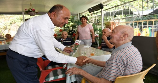 Başkan Arslandan Bayramda Anlamlı Ziyaret