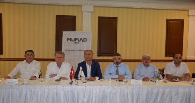 Dr. Necip Yemenici Müsiad İzmirin Toplantısına Konuk Oldu