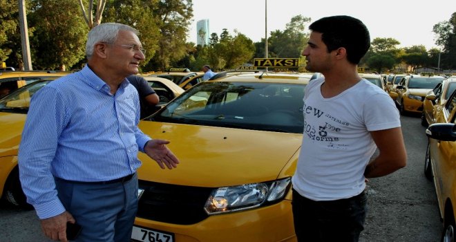 Başkan Anıktan Taksi Şoförlerine Kısa Mesafe Uyarısı