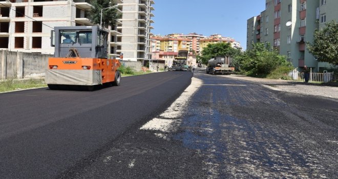 Giresun Belediyesinden Asfalt Çalışması