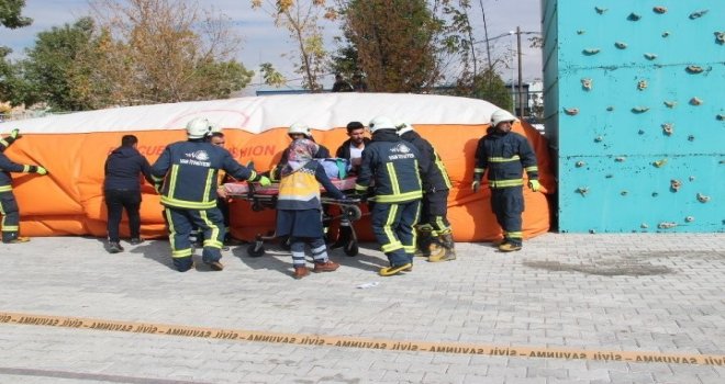 Vanda 6 İlin Katıldığı Deprem Tatbikatı Tamamlandı