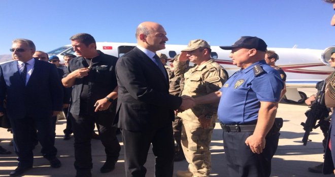 İçişleri Bakanı Süleyman Soylu Yüksekovaya Geldi