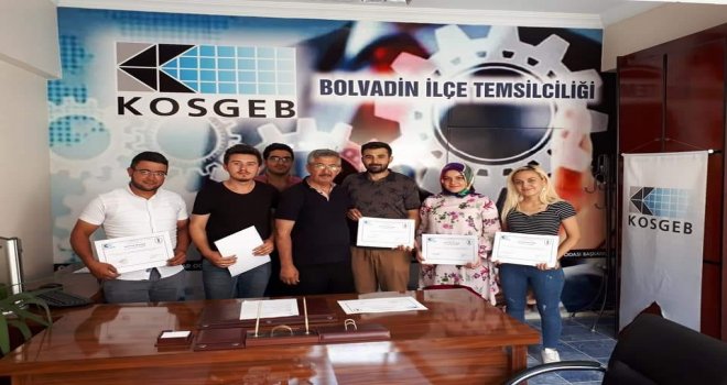Bolvadinde Girişimcilere Belgeleri Verildi