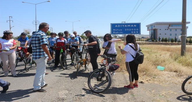 ‘Türk Kadının Zaferi Bisiklet Turu Adıyamanda