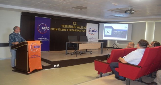 Tekirdağda Afaddan Koordinasyon Ve İşbirliği Toplantısı