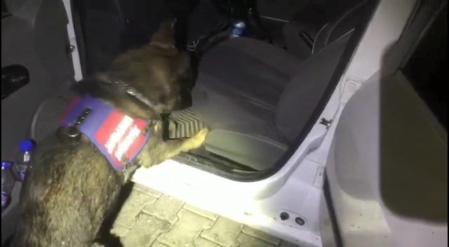 Otomobilde 398 Gram Toz Esrar Ele Geçirildi