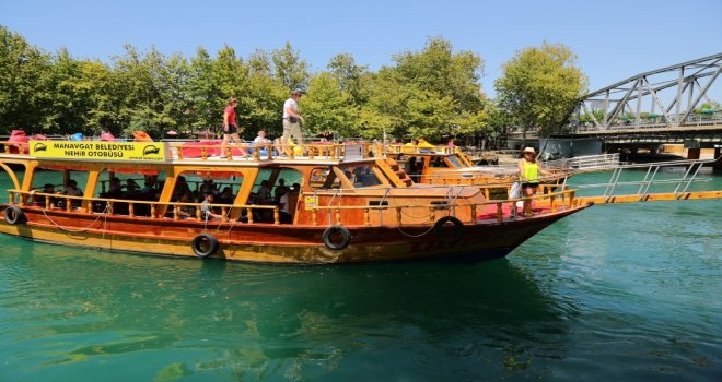 Manavgatta Ücretsiz “Nehir Otobüsü” Seferleri Başladı