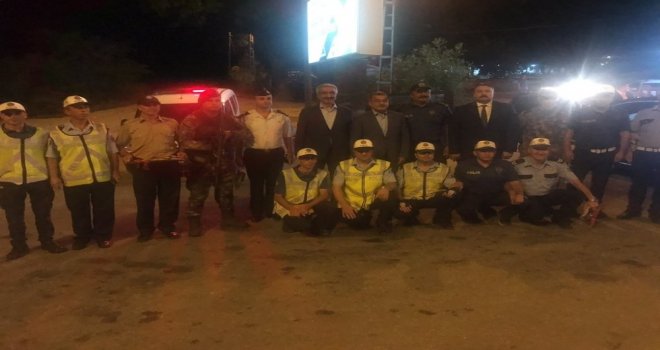 Emniyet Genel Müdürü Uzunkaya Çorumdaki Trafik Denetimlerine Katıldı