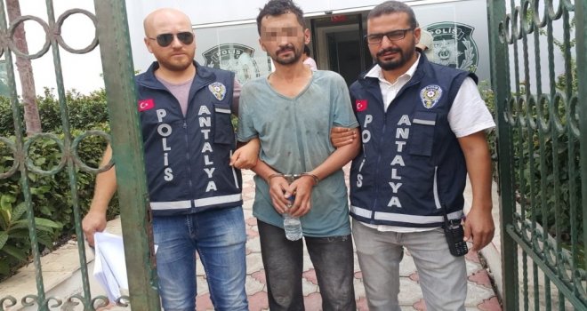 Antalyada Akü Hırsızı Yakalandı