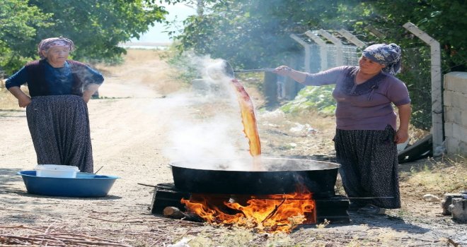 Pekmez, Geleneksel Yöntemlerle Yapılıyor