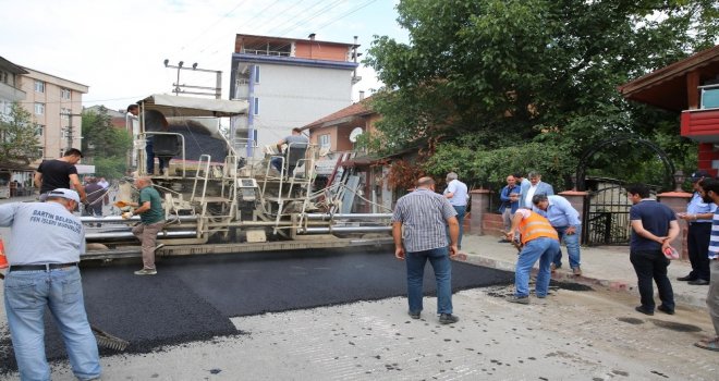 Kanlıırmak Caddesinde Asfalt Çalışması