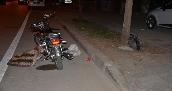 Kamyonetin Radyatörünü Çalan 2 Şüpheli Motosikletle Kaçarken Yakalandı.
