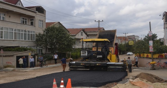 Ergenede Oğuzhan Caddesi Asfaltlandı