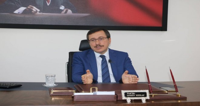 Rektör Kızılaydan Tercih Yapacak Öğrencilere Çağrı