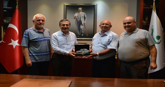 Kıbrıslı Bakandan Başkan Ataça Ziyaret