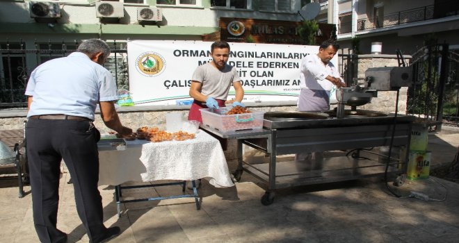Milasta Orman Şehitleri İçin Lokma Dağıtıldı