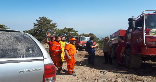 Hataydaki Orman Yangını 37 Saatte Söndürüldü