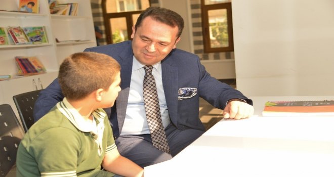 Eryılmaz, Bilgi Evini Ziyaret Etti