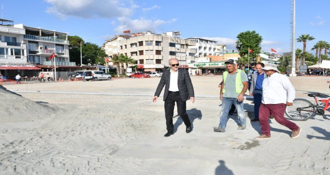 Balıkesirde Kordon Düzenlemesi Tamamlanıyor.