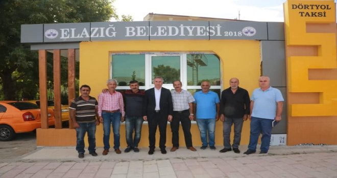 Elazığa Modern Taksi Durakları