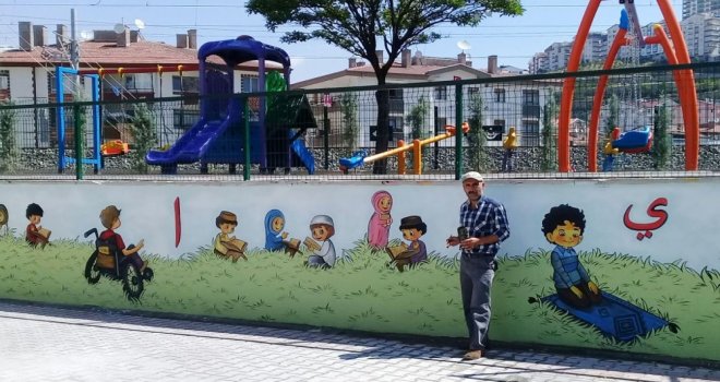 Mamak Duvarları Tuvale Döndü