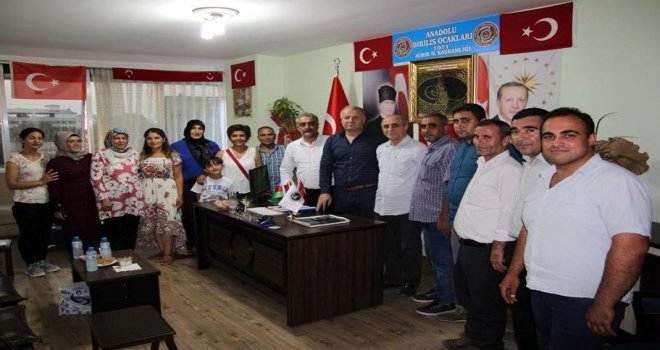 Başkan Gülbey, Anadolu Diriliş Ocaklarını Ziyaret Etti