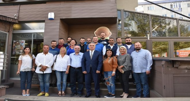 Çorludaki Gazetecilerden Kaymakam Kılıça Veda Programı