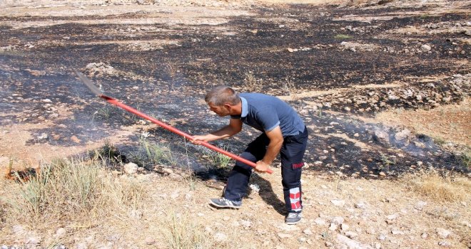 Midyatta Anız Yangını
