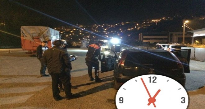 Zonguldakta Sürücülere Ceza Yağdı