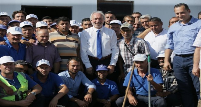 Başkan Saraçoğlundan Personele Teşekkür Ziyareti