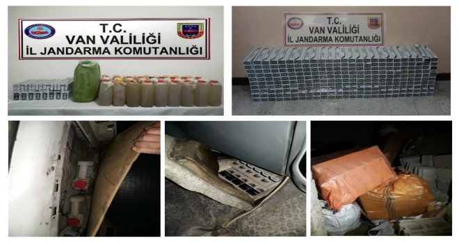 Vanda Kaçak Sigara Ve Akaryakıt Operasyonu