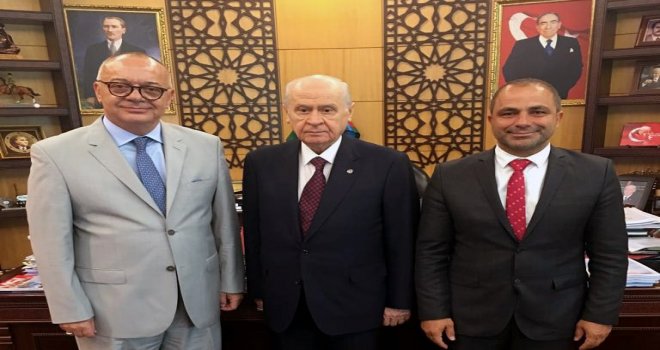 Başkan Ergünden Mhp Genel Başkanı Bahçeliye Ziyaret