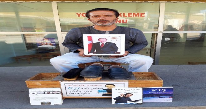 Ayakkabı Boyacısı Yazar Erdoğandan Yardım Bekliyor