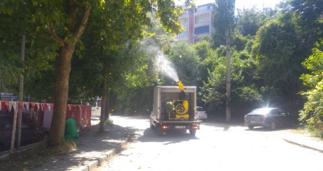 Büyükşehir Belediyesi Sivrisineklere Karşı Kent Genelinde Etkin Mücadele Veriyor