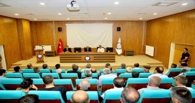Şırnakta Güvenlik Tedbirleri Toplantısı Yapıldı