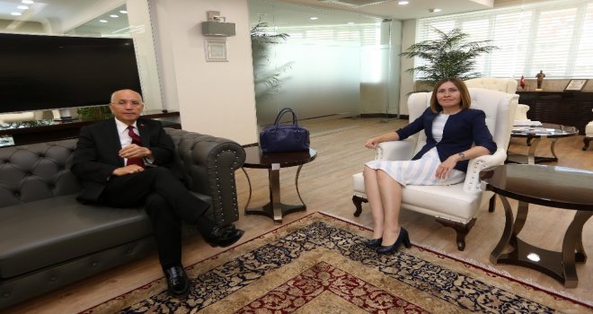 Yenimahalle Kaymakamı Başkan Yaşarı Ziyaret Etti