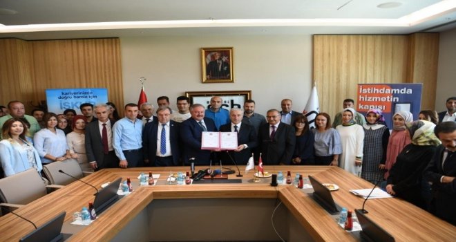 Kayseri Osb İle İşkur Arasında İşbaşı Eğitim Programı İşbirliği Protokolü İmzalandı