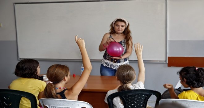 Konakta Bin 600 Minik Yaz Okulundan Faydalandı