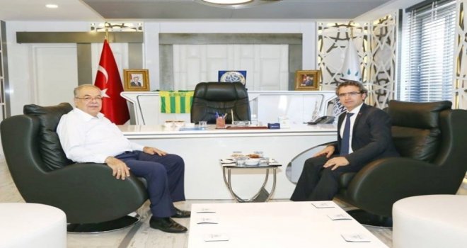 Başsavcı Karabacak Başkan Kutlu İle Bir Araya Geldi