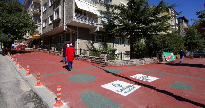 Çankayada Sokaklar Renkleniyor