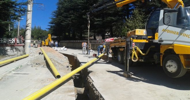 Dağ Yöresi Doğalgaza Kavuşuyor