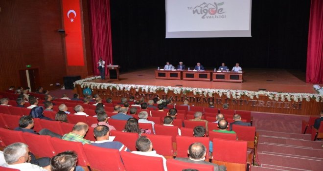 Niğdede Okul Güvenliği Toplantısı Yapıldı