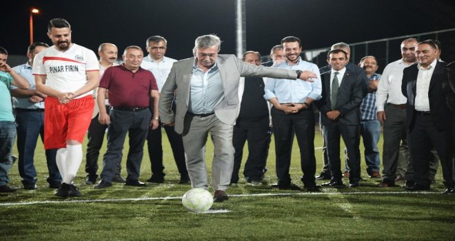Pursaklarda Esnafların Tatlı Rekabeti Yeşil Sahalara Taşındı