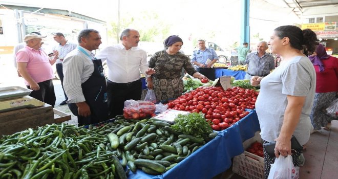 Pamukkalede Pazar Yerleri Daha Güvenli Ve Düzenli