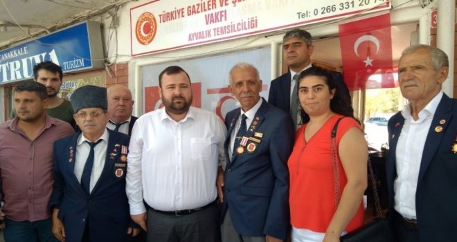 Ak Partiden Gazilere Nazik Ziyaret