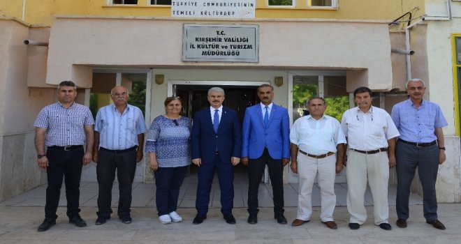 Vali Akın, Kültür Ve Turizm Müdürlüğünde İncelemelerde Bulundu